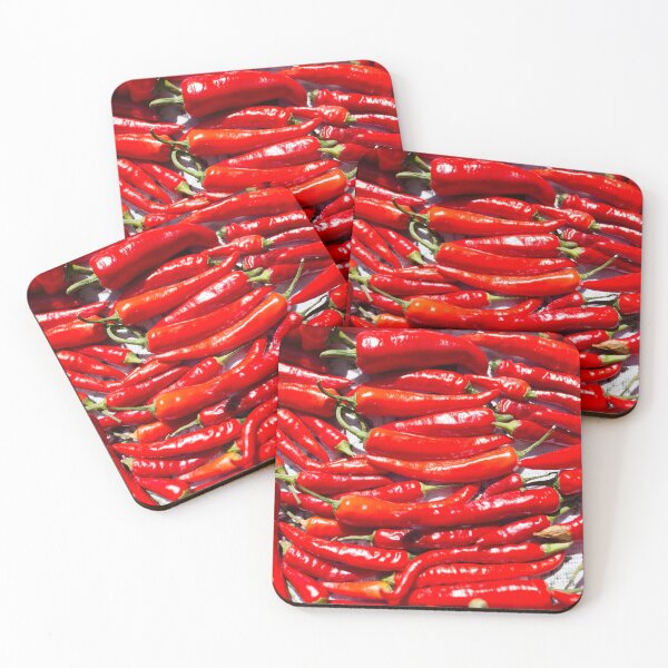 Item preview, Vibrant Harvest of Sun-Dried Red Chili Peppers designed and sold by ADAG-ART.