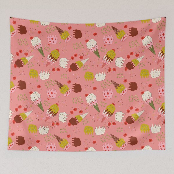 Item preview, Icecream Dreams creamy pink designed and sold by LorlovesDesign.