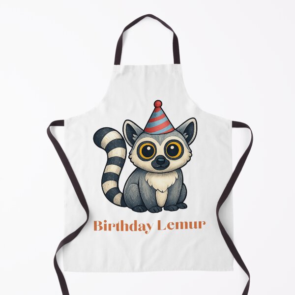 Item preview, Birthday Lemur T-shirt Gifts designed and sold by ZemVibe.