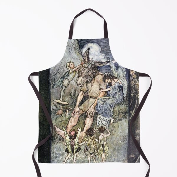 Item preview, Bottom and Titania - Midsummer Night's Dream - Arthur Rackham designed and sold by forgottenbeauty.