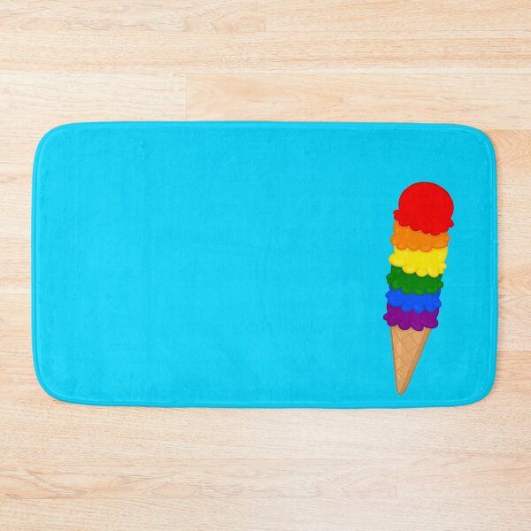 Item preview, Rainbow Pride Flag Ice Cream Cone designed and sold by Sahira820.