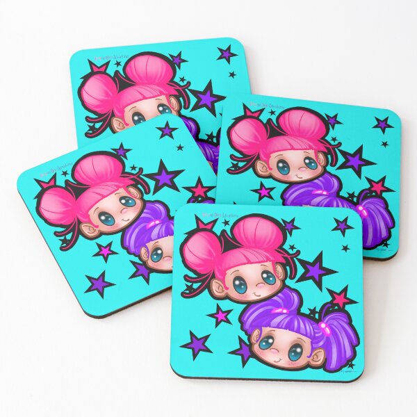 Item preview, Izzy and Dee Adventures stars designed and sold by MetroINKbooks.