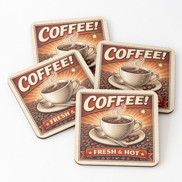 Item preview, Coffee Postage Stamp designed and sold by JJSizzleheimer.