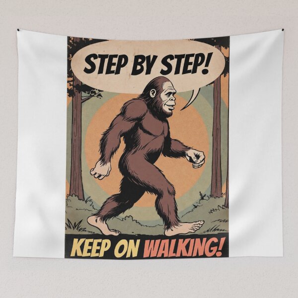 Item preview, Big foot step by step designed and sold by CharmingFlowers.