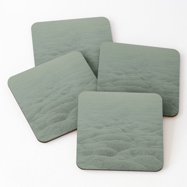 Item preview, Sage Green Textured Grass Dunes – Minimalist Abstract Art designed and sold by Midnight Veil Designs.