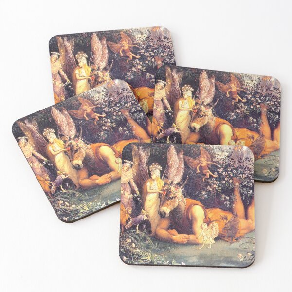 Item preview, Titania and Bottom: Scene from a Midsummer-Night's Dream - John Anster Fitzgerald designed and sold by forgottenbeauty.