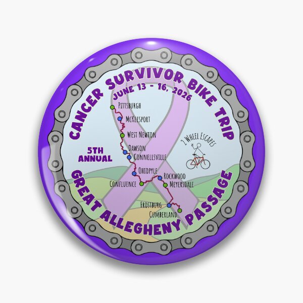 Item preview, GAP Cancer Survivor Bike Trip 2026 designed and sold by PurpleCowStudio.