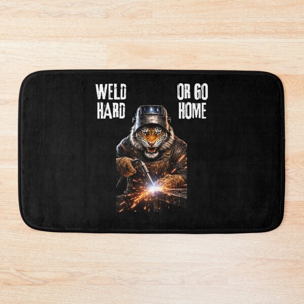 Item preview, Funny Welding Gifts - Weld Hard Or Go Home - Welder Humor Gift designed and sold by ZubekStudio.