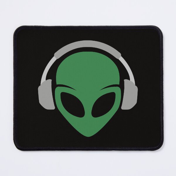 Item preview, Alien Head Headphones Techno Music Design designed and sold by ElectroSphere46.
