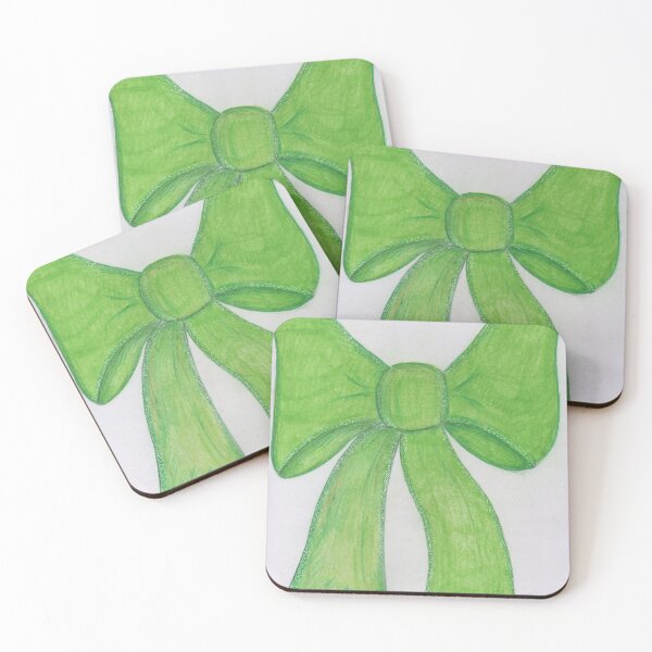 Item preview, Green bow designed and sold by Artbysarah23.