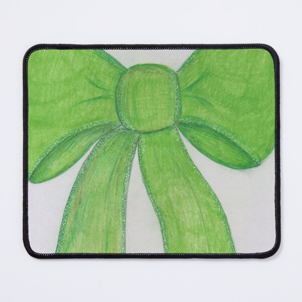 Item preview, Green bow designed and sold by Artbysarah23.