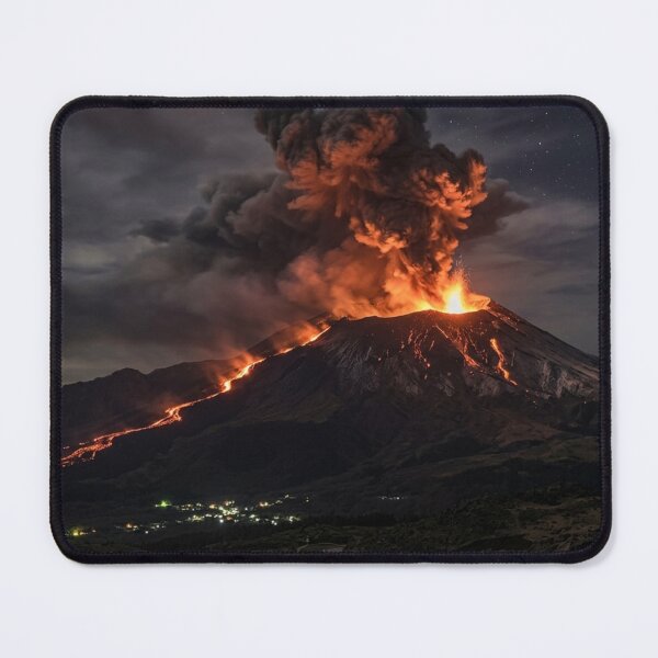 Item preview, Volcano erupting designed and sold by Malisa345.