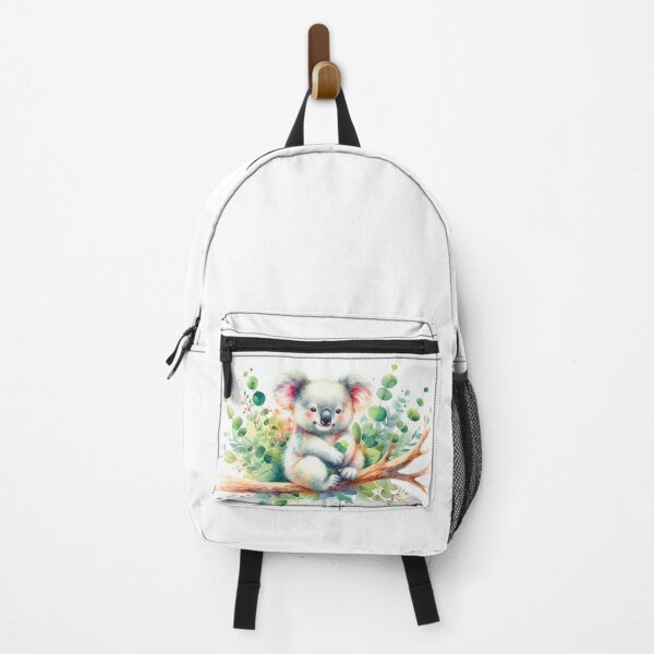 Item preview, A playful koala among eucalyptus leaves designed and sold by paulrommer.