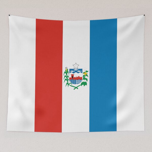 Item preview, Alagoas Vertical Flag Brazilian State Heritage designed and sold by NTGUILTY.