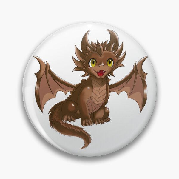 Item preview, Cute Earth Dragon | Tiny Fantasy Dragon | Kawaii Dragon Art designed and sold by ToritheGoblin.