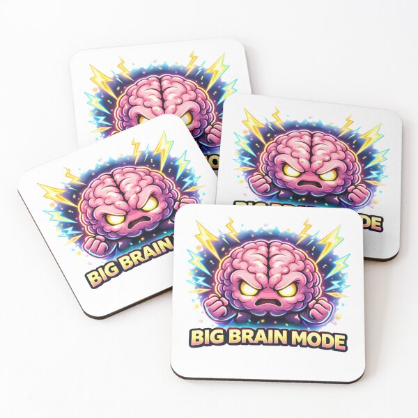 Item preview, Big Brain Mode Funny Gamer Design designed and sold by AdrianRusetelu.