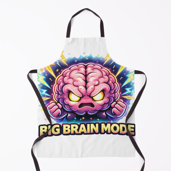 Item preview, Big Brain Mode Funny Gamer Design designed and sold by AdrianRusetelu.