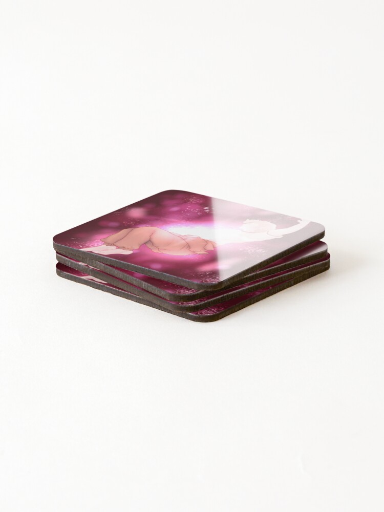 Thumbnail 4 of 5, Coasters (Set of 4), Floating In Line designed and sold by OliveBranchMae.