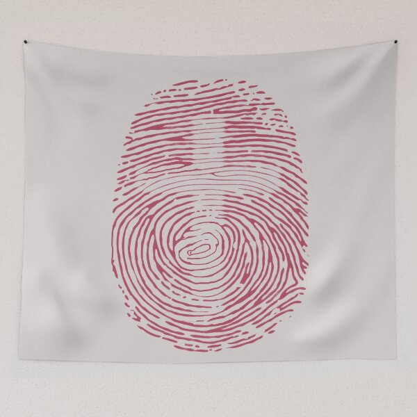 Item preview, Fingerprint Cross Christian Design Red designed and sold by Just-Believe777.