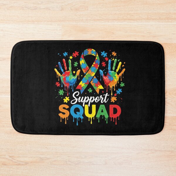 Item preview, Support Squad Autism Awareness Family Advocate designed and sold by FormalDehyena.