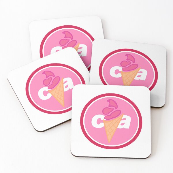 Item preview, Pink Chicago Ice Cream Authority Logo designed and sold by audrey b.