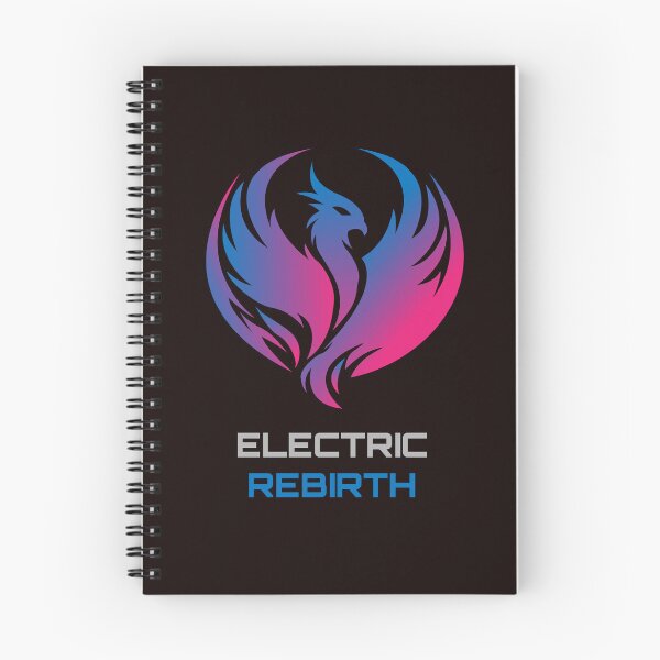 Item preview, Electric Rebirth – Neon Phoenix Futuristic Design designed and sold by ElectroSphere46.