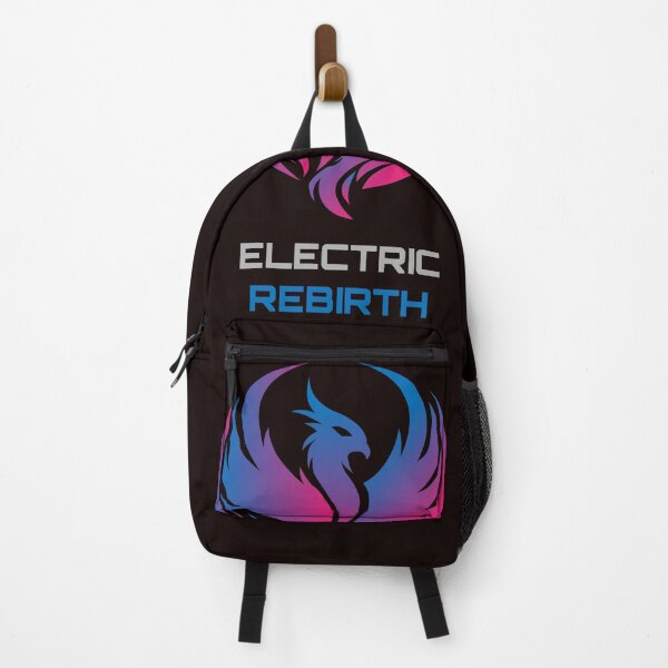 Item preview, Electric Rebirth – Neon Phoenix Futuristic Design designed and sold by ElectroSphere46.