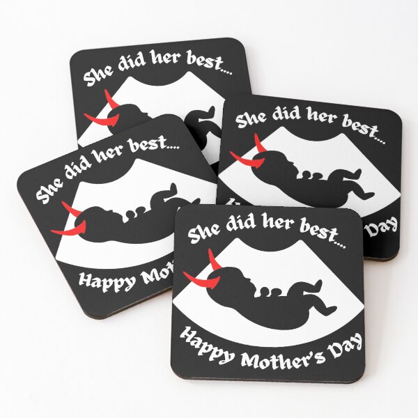 Item preview, Happy Mother's Day (Black) designed and sold by LibraryBuds.