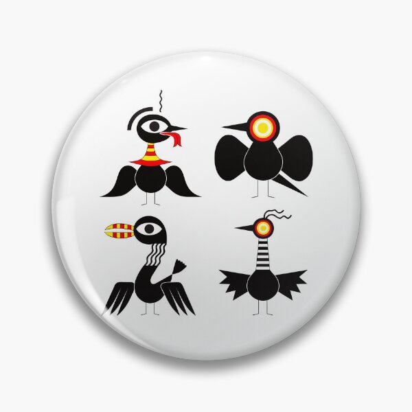 Item preview, Stylized black birds designed and sold by michplante60.