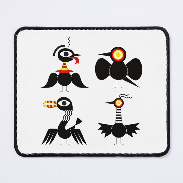Item preview, Stylized black birds designed and sold by michplante60.