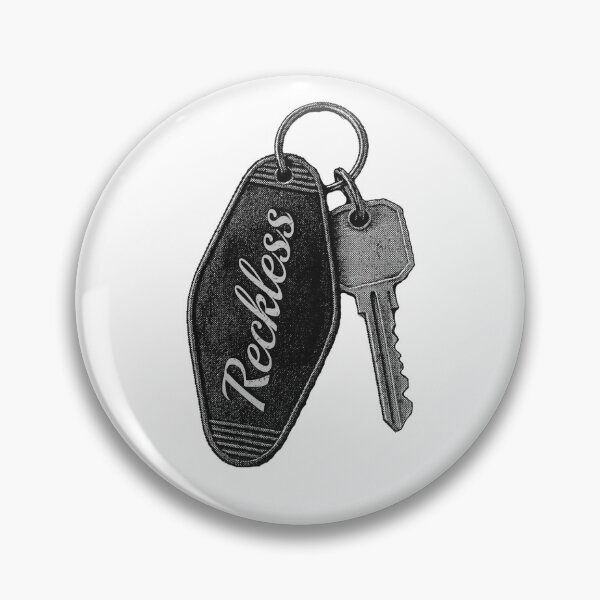 Item preview, Reckless Retro Hotel Keychain Vintage designed and sold by AnAzArt.