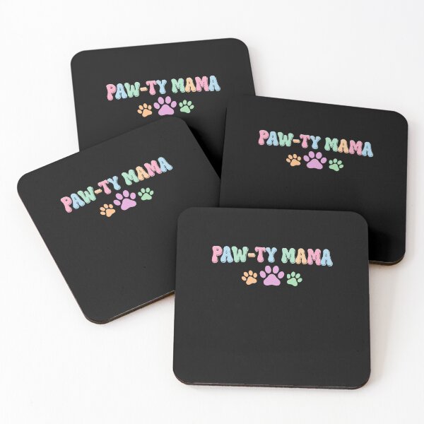 Item preview, Paw-Ty Mama Dog Mama Pet Owner Animal Lover designed and sold by FormalDehyena.