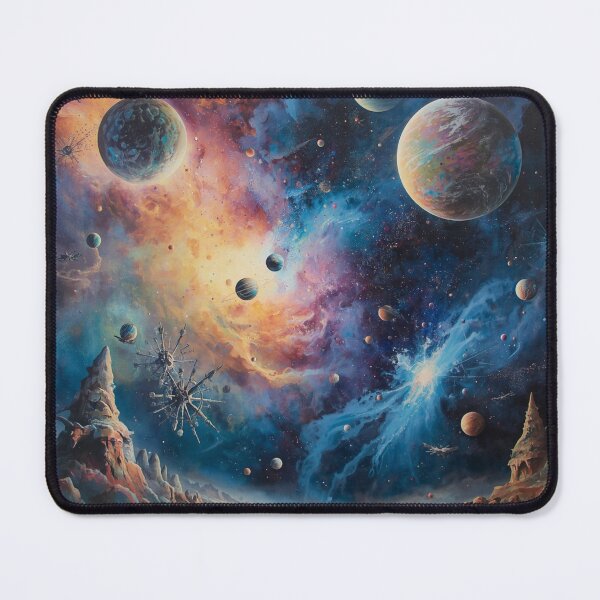 Item preview, Surrealist space digital art designed and sold by Warhungrymonkey.
