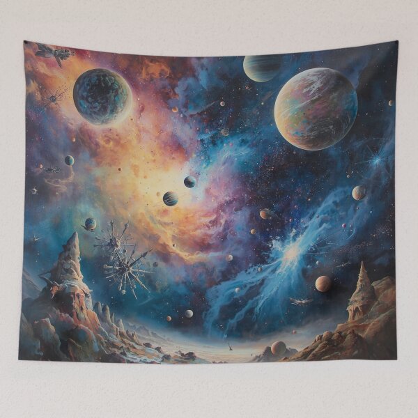 Item preview, Surrealist space digital art designed and sold by Warhungrymonkey.