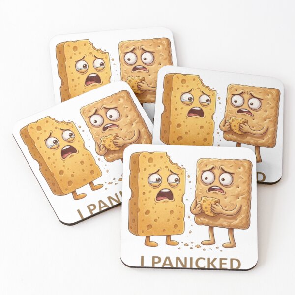 Item preview, I Panicked: Cracker and Cheese Incident designed and sold by BarelyCreating.