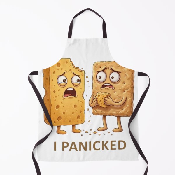 Item preview, I Panicked: Cracker and Cheese Incident designed and sold by BarelyCreating.