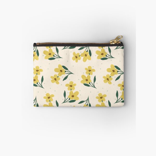Item preview, Yellow Wildflower Toss Pattern designed and sold by MoonwillowArt.