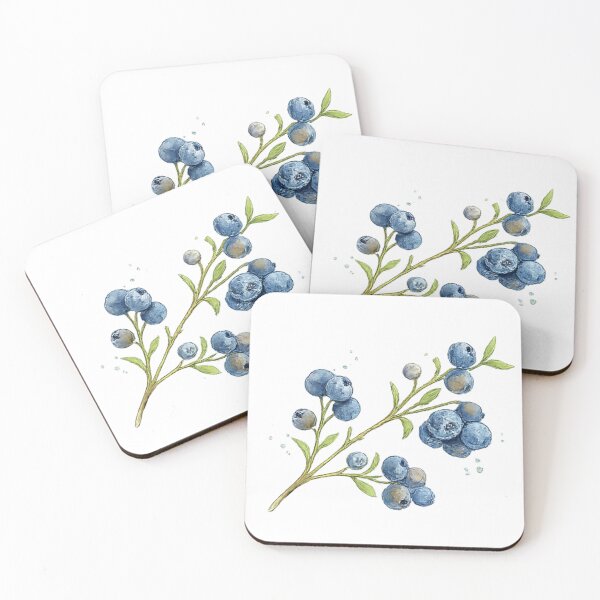 Item preview, Fresh Summer Blueberries designed and sold by kryptn.co.