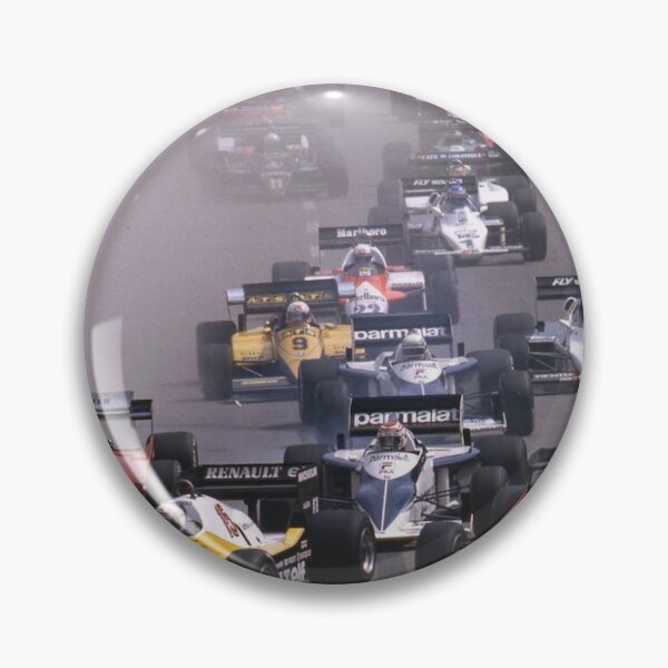 Item preview, Vintage Formula 1 Start Grid – 80s F1 Racing, Turbo Era Grand Prix, Classic Motorsport Poster designed and sold by Road To Track.