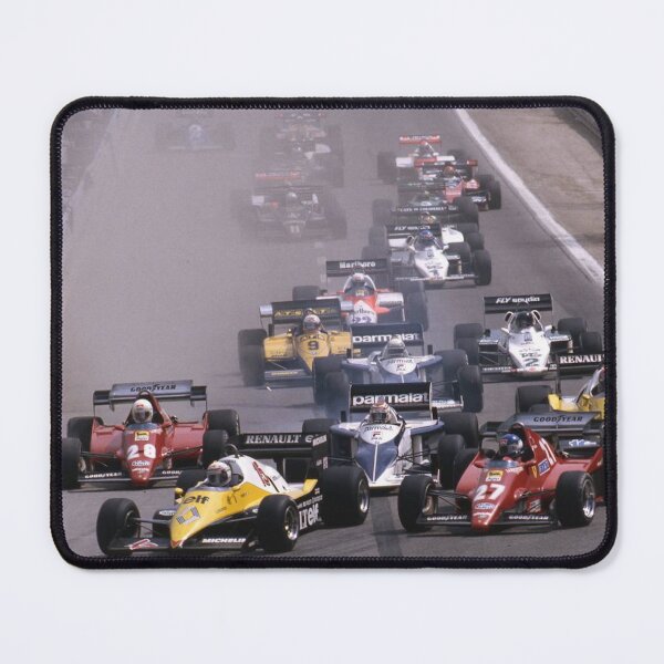 Item preview, Vintage Formula 1 Start Grid – 80s F1 Racing, Turbo Era Grand Prix, Classic Motorsport Poster designed and sold by Road To Track.