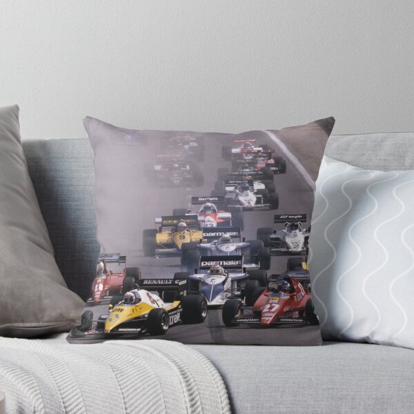 Item preview, Vintage Formula 1 Start Grid – 80s F1 Racing, Turbo Era Grand Prix, Classic Motorsport Poster designed and sold by Road To Track.