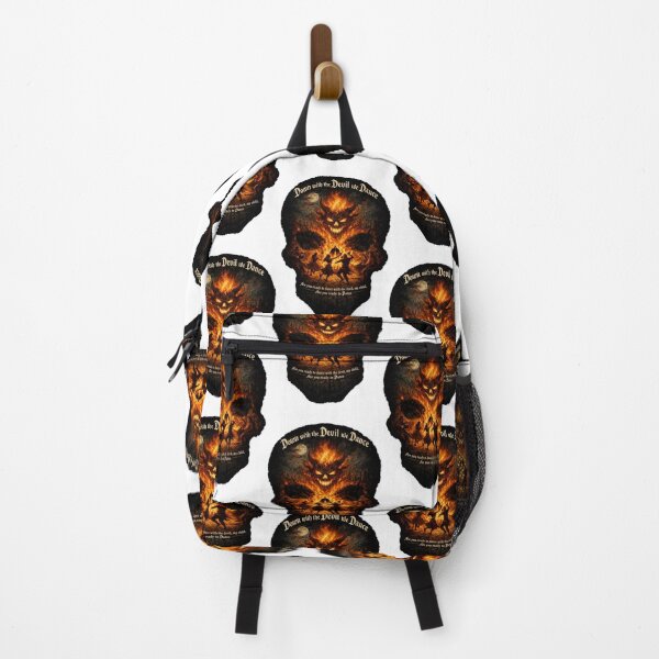 Item preview, Down with the Devil We Dance – Dark Folk Ritual Bonfire Demon Art designed and sold by BigBobInk.
