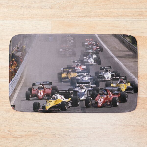 Item preview, Vintage Formula 1 Start Grid – 80s F1 Racing, Turbo Era Grand Prix, Classic Motorsport Poster designed and sold by Road To Track.