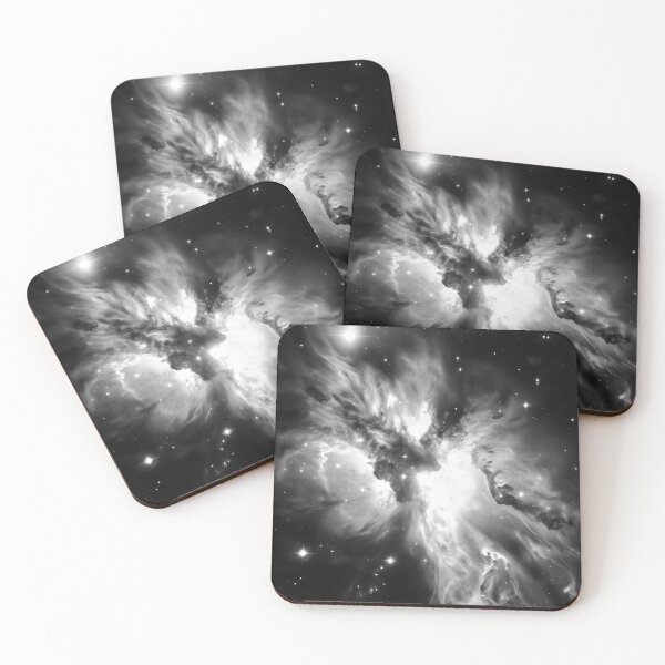 Item preview, Monochrome Cosmic Nebula Explosion Deep Space Energy Art for Mens & unisex designed and sold by lematworks.