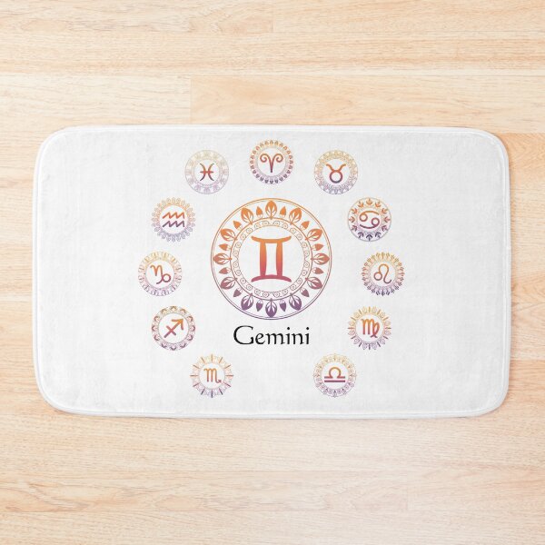 Item preview, Zodiac Signs Mandala – Gemini | Astrology Boho Spiritual Design designed and sold by ArcticFoxStudio.