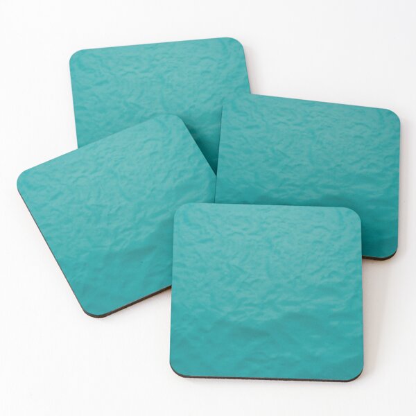 Item preview, Turquoise Textured Surface – Minimalist Abstract Art designed and sold by Midnight Veil Designs.