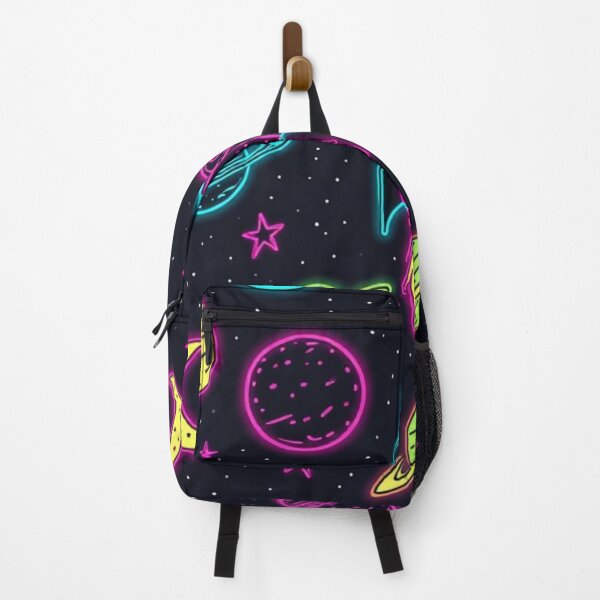 Item preview, Retro Neon Galactic Journey: Aesthetic Space Pattern designed and sold by Jimakmo.