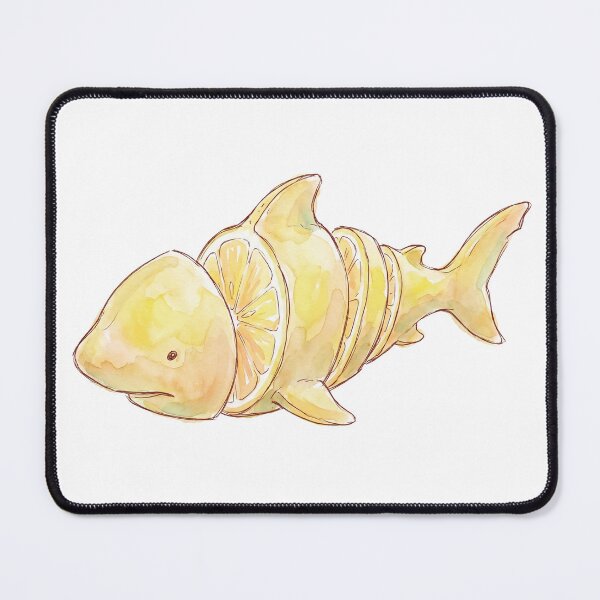 Item preview, Lemon Shark Cutesy Drawing designed and sold by shellle in the ocean.
