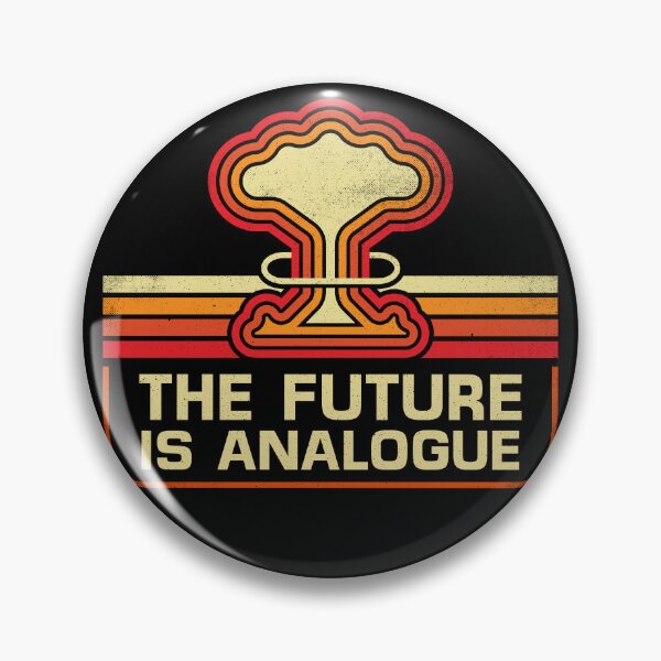 Item preview, The Future is Analogue designed and sold by therocketman.