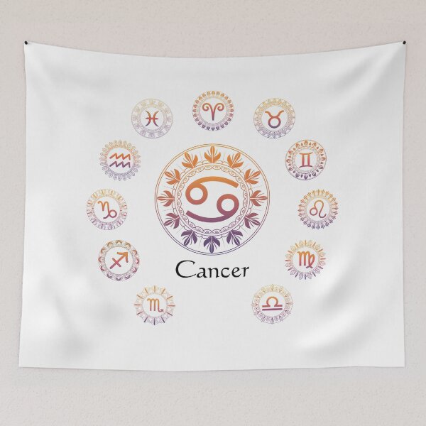 Item preview, Zodiac Signs Mandala – Cancer | Astrology Boho Spiritual Design designed and sold by ArcticFoxStudio.